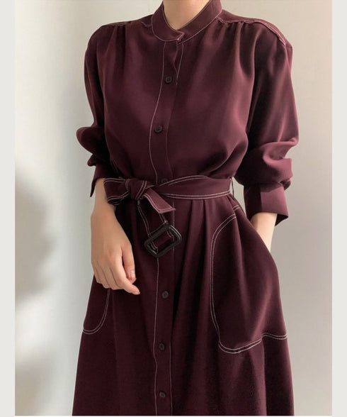 Modern Stitch Flare Dress